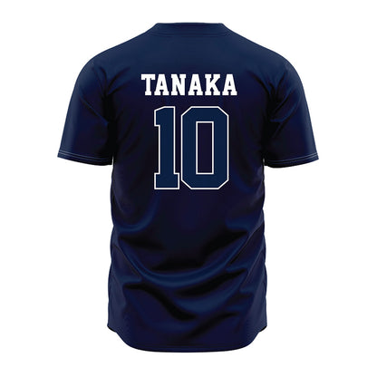 Oral Roberts - NCAA Baseball : Makani Tanaka - Navy Jersey