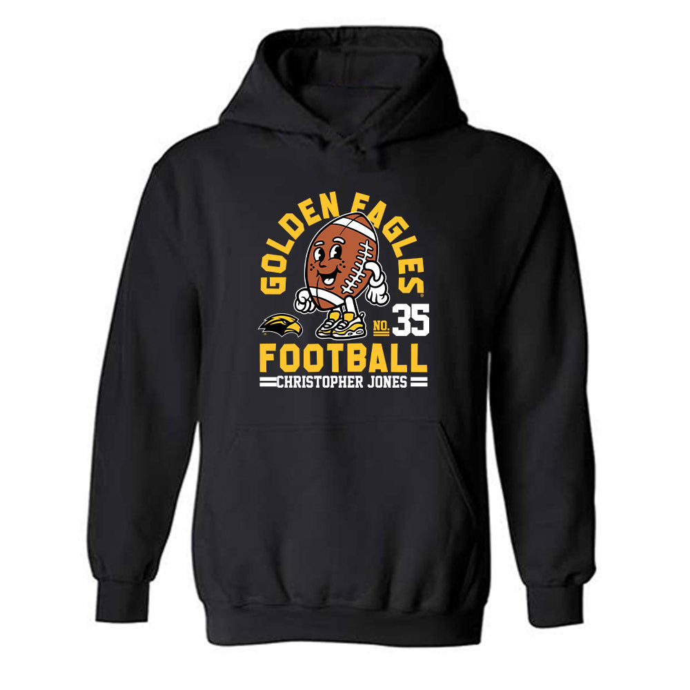 Southern Miss - NCAA Football : Christopher Jones - Fashion Shersey Hooded Sweatshirt-0