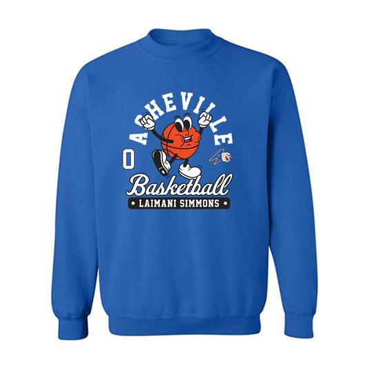 UNC Asheville - NCAA Women's Basketball : LaImani Simmons - Fashion Shersey Crewneck Sweatshirt