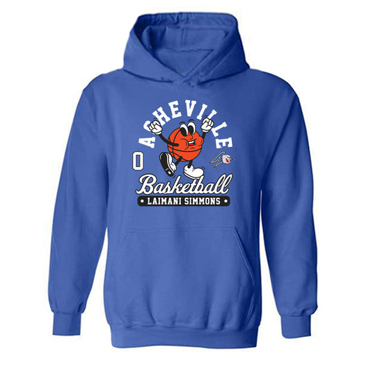 UNC Asheville - NCAA Women's Basketball : LaImani Simmons - Fashion Shersey Hooded Sweatshirt