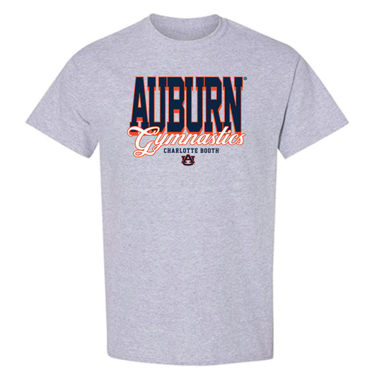 Auburn - NCAA Women's Gymnastics : Charlotte Booth - Fashion Shersey T-Shirt-0