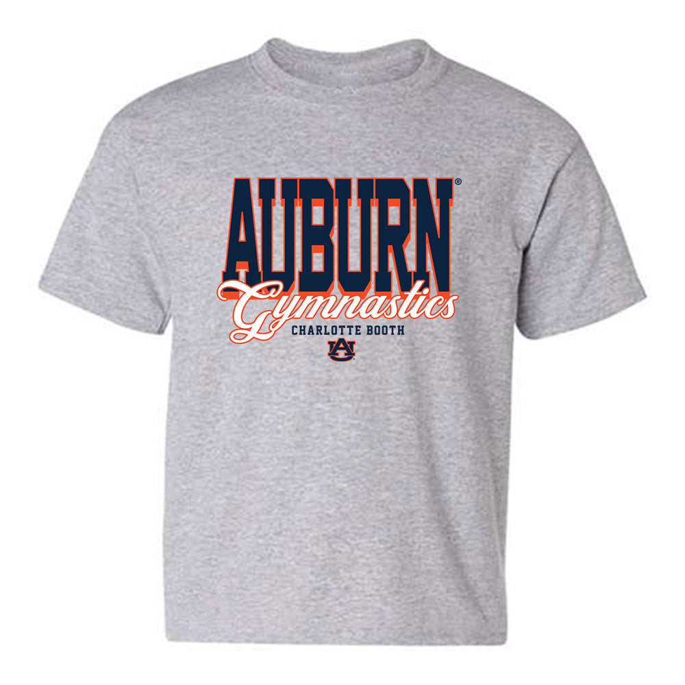 Auburn - NCAA Women's Gymnastics : Charlotte Booth - Fashion Shersey Youth T-Shirt-0