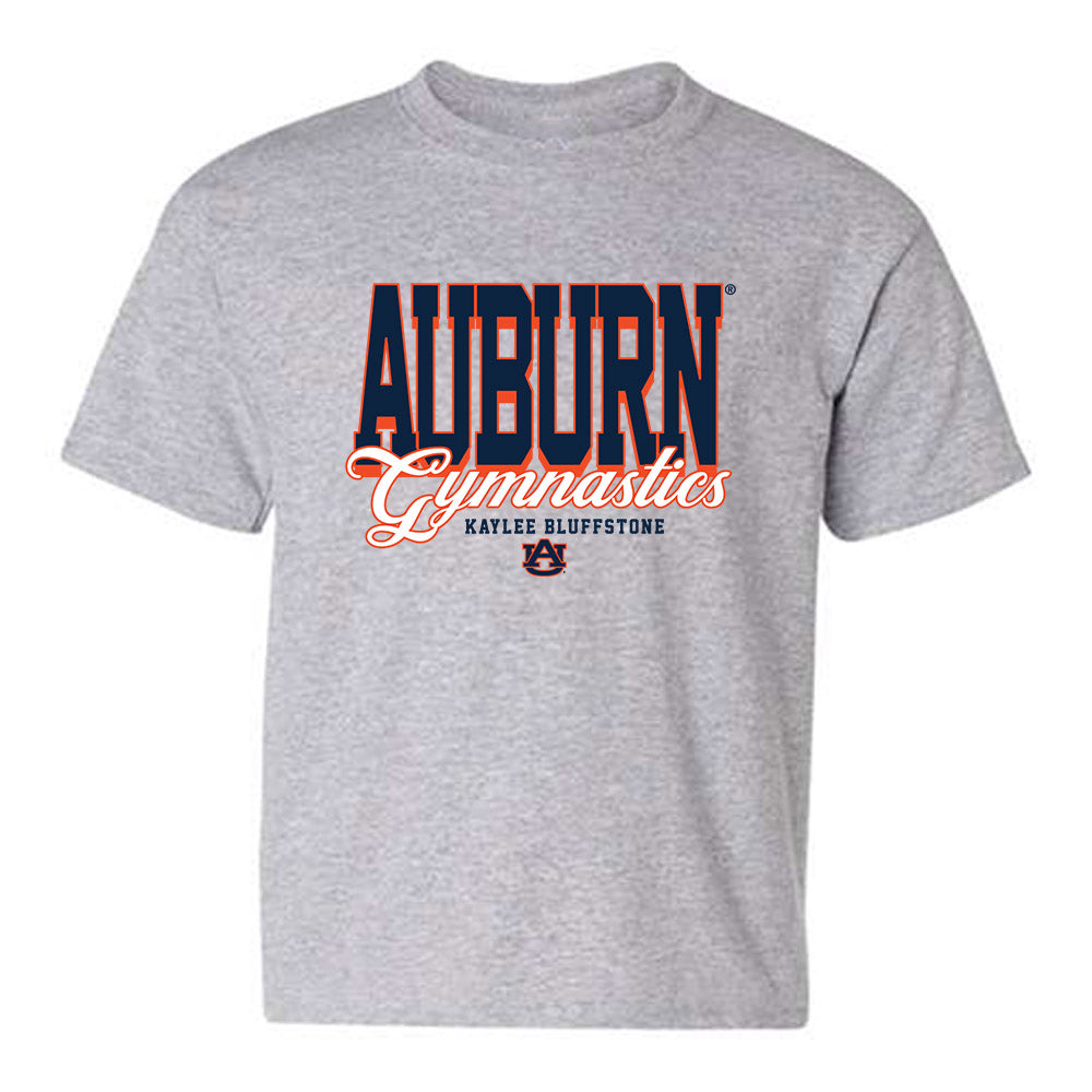 Auburn - NCAA Women's Gymnastics : Kaylee Bluffstone - Fashion Shersey Youth T-Shirt-0