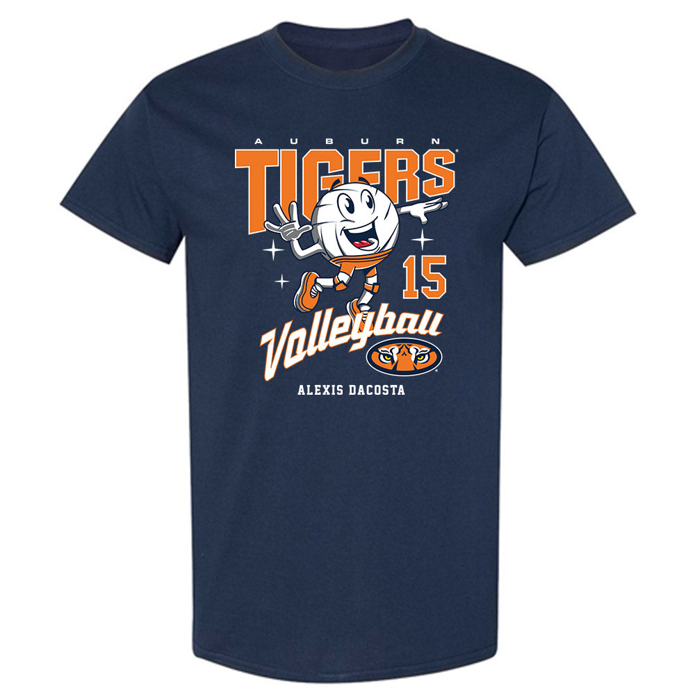Auburn - NCAA Women's Volleyball : Alexis Dacosta - Fashion Shersey T-Shirt-0