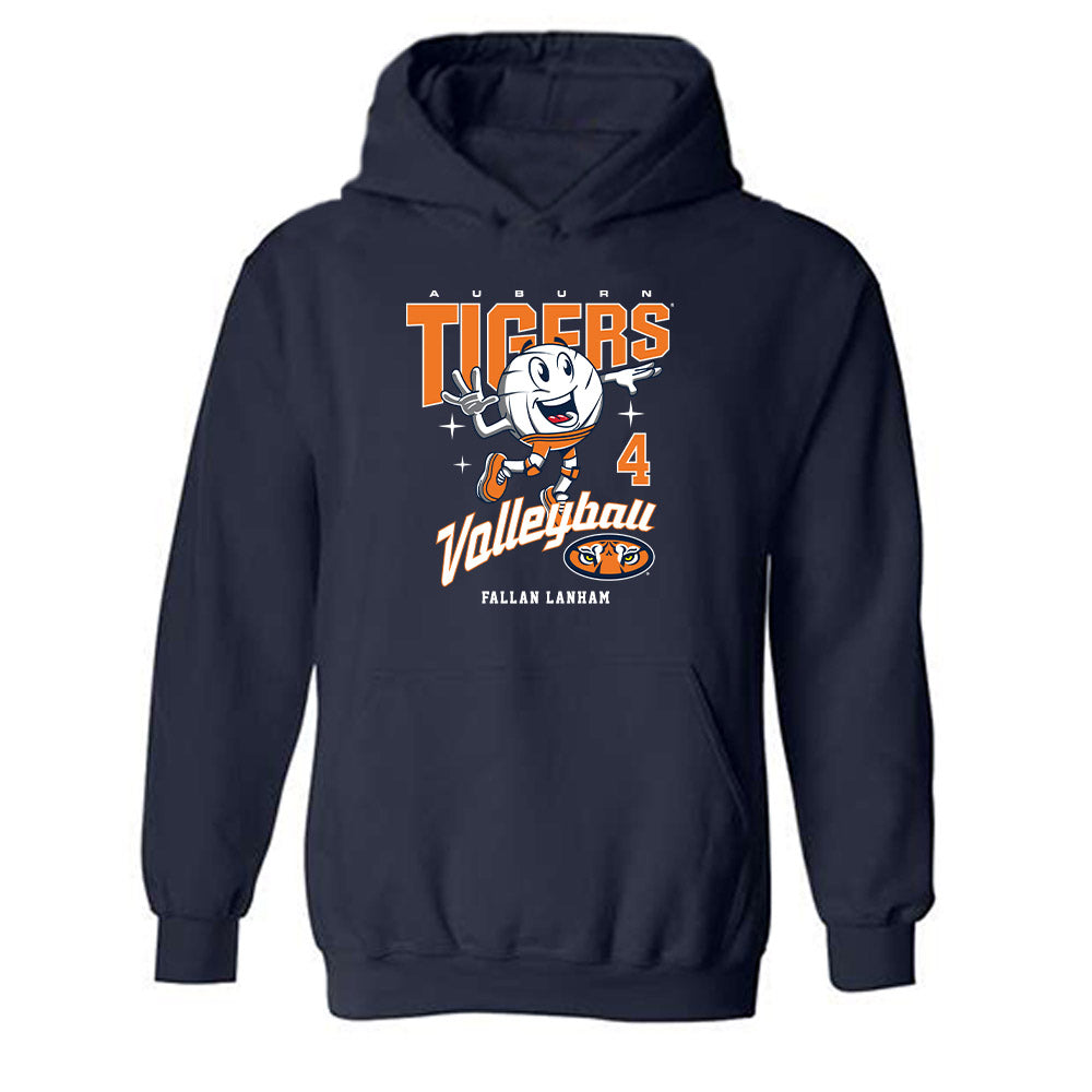 Auburn - NCAA Women's Volleyball : Fallan Lanham - Hooded Sweatshirt