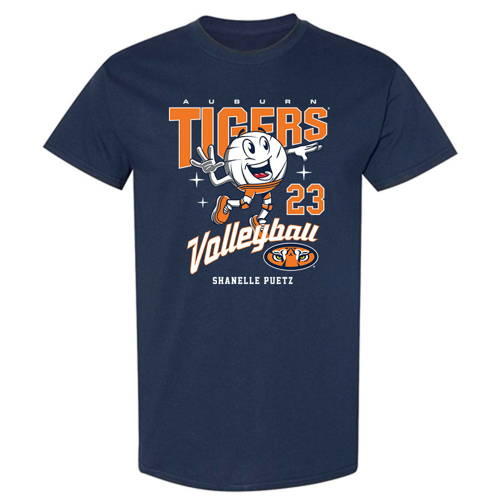 Auburn - NCAA Women's Volleyball : Shanelle Puetz - Fashion Shersey T-Shirt-0