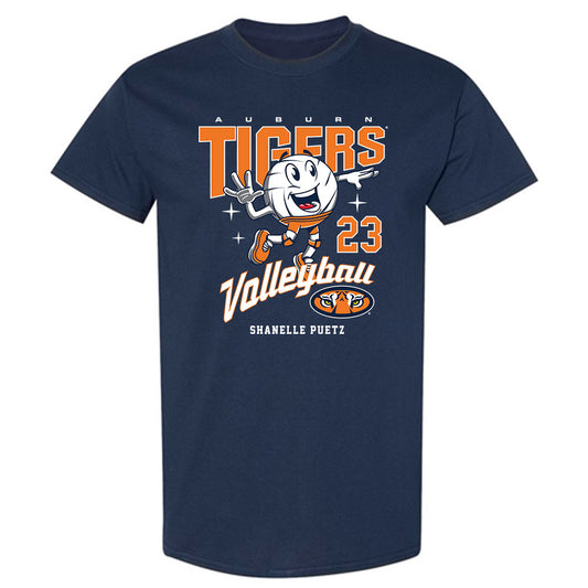Auburn - NCAA Women's Volleyball : Shanelle Puetz - Fashion Shersey T-Shirt-0