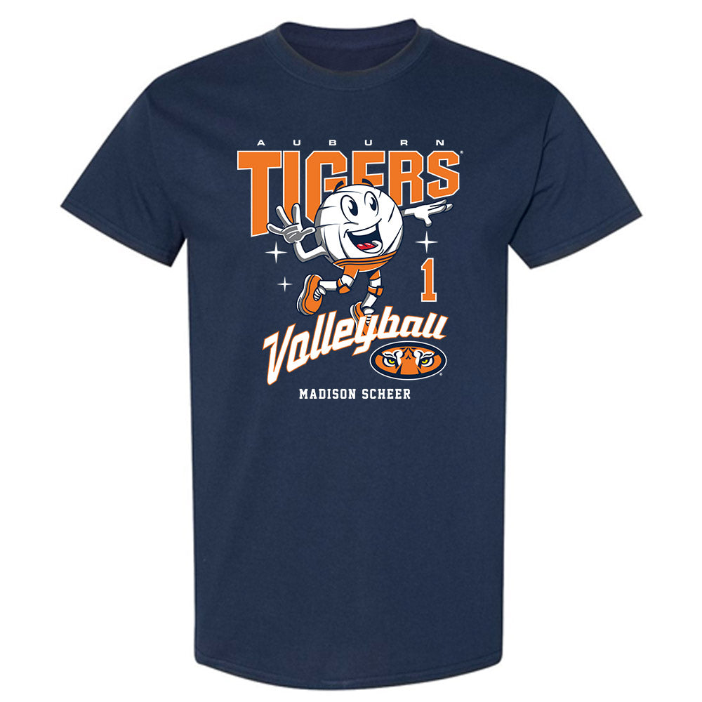 Auburn - NCAA Women's Volleyball : Madison Scheer - T-Shirt