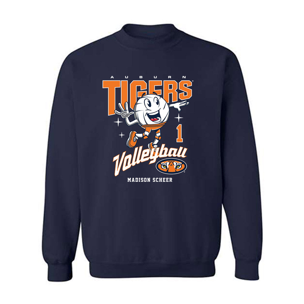 Auburn - NCAA Women's Volleyball : Madison Scheer - Crewneck Sweatshirt