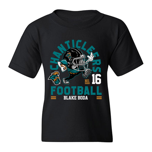 Coastal Carolina - NCAA Football : Blake Boda - Fashion Shersey Youth T-Shirt-0