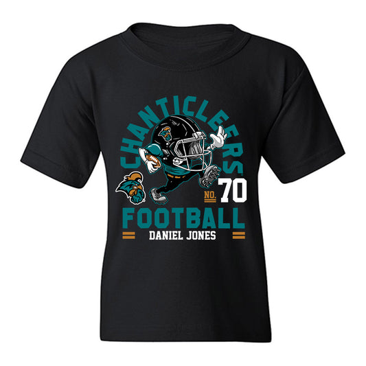 Coastal Carolina - NCAA Football : Daniel Jones - Fashion Shersey Youth T-Shirt-0