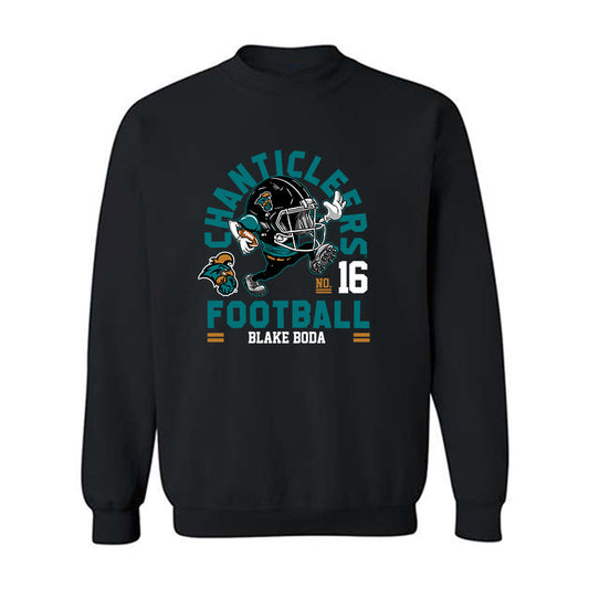 Coastal Carolina - NCAA Football : Blake Boda - Fashion Shersey Crewneck Sweatshirt-0