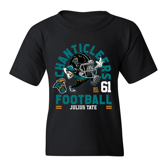 Coastal Carolina - NCAA Football : Julius Tate - Fashion Shersey Youth T-Shirt-0