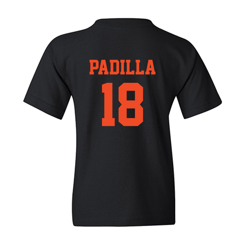Campbell - NCAA Baseball : Isaiah Padilla - Youth T-Shirt-1
