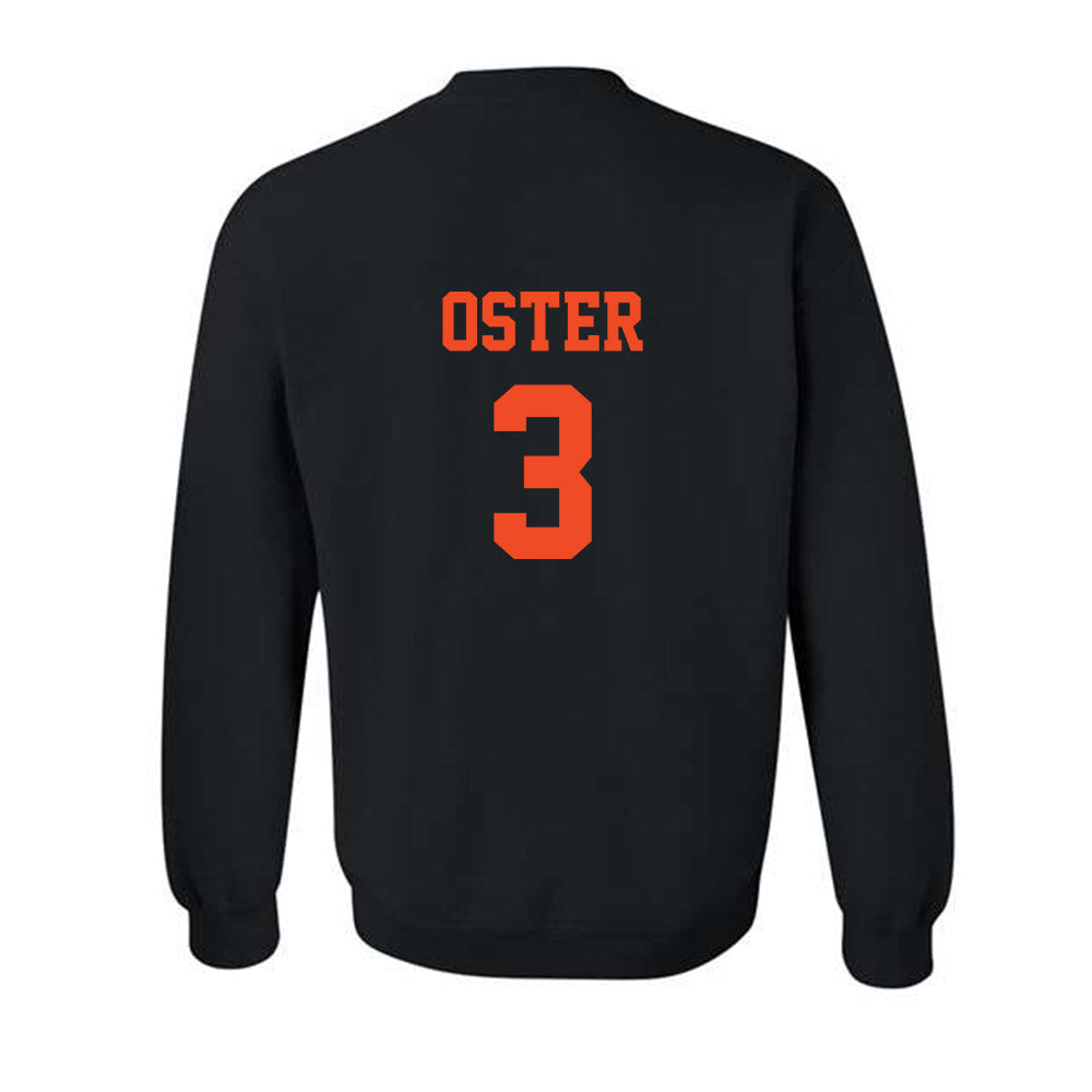 Campbell - NCAA Baseball : Jonah Oster - Crewneck Sweatshirt-1