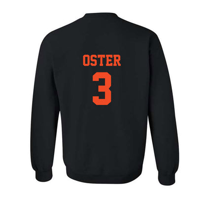 Campbell - NCAA Baseball : Jonah Oster - Crewneck Sweatshirt-1