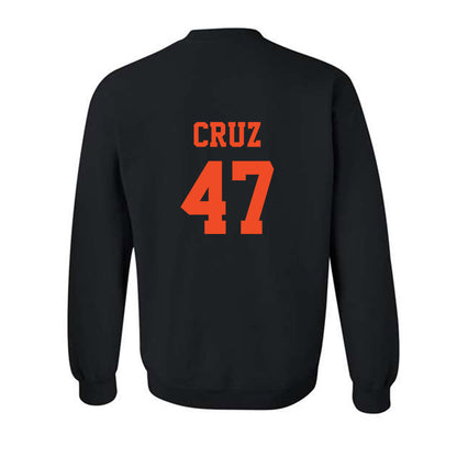 Campbell - NCAA Baseball : Gabriel Cruz - Crewneck Sweatshirt-1