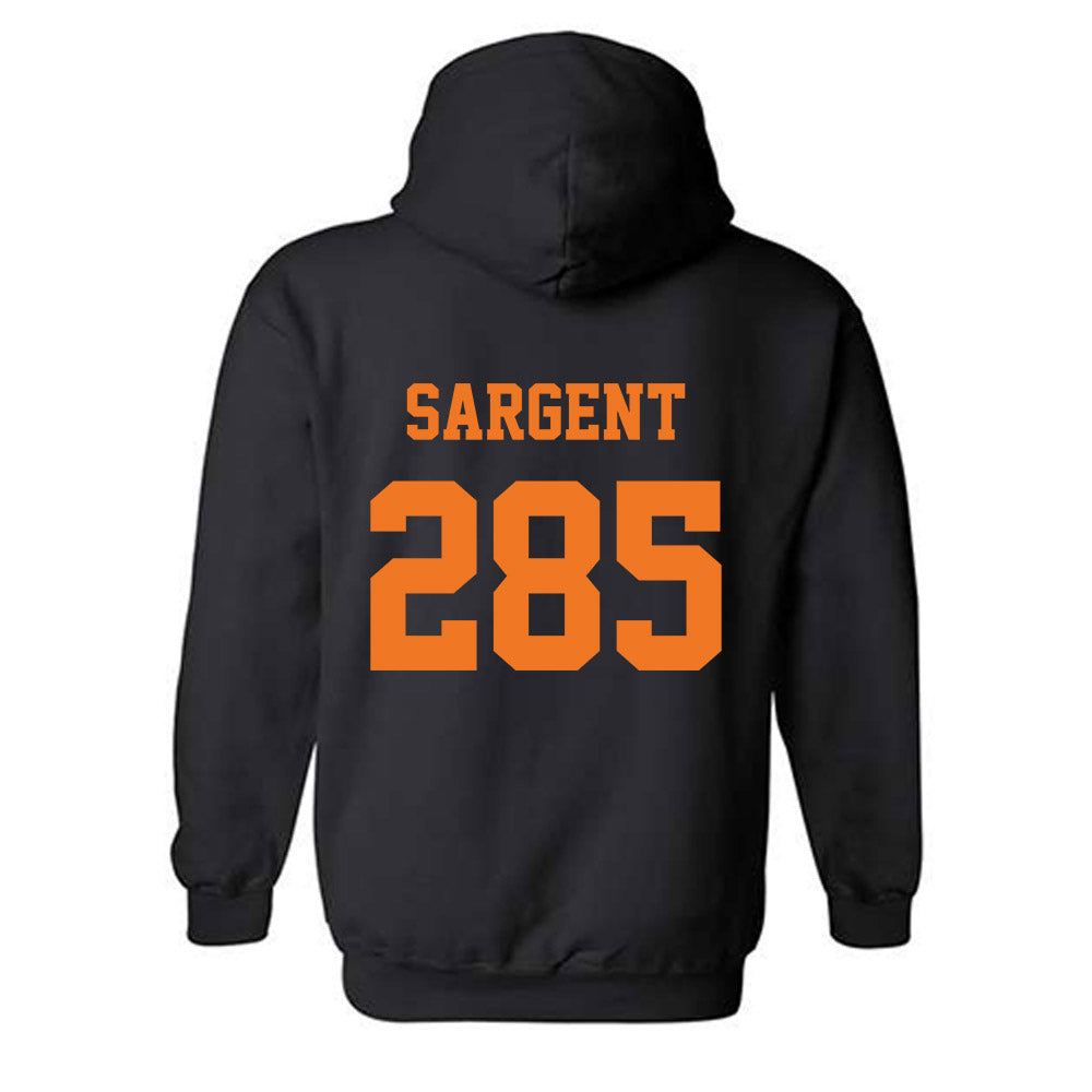 Campbell - NCAA Wrestling : Landon Sargent - Hooded Sweatshirt-1