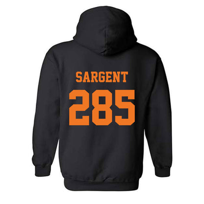 Campbell - NCAA Wrestling : Landon Sargent - Hooded Sweatshirt-1