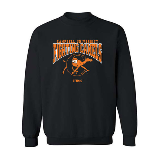 Campbell - NCAA Women's Tennis : Jessica Maras - Crewneck Sweatshirt-0