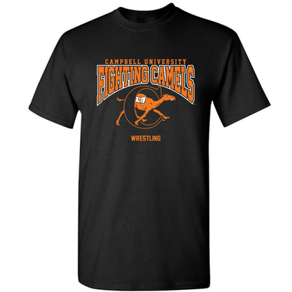 Campbell - NCAA Wrestling : Oliver Fairchild - T-Shirt-0