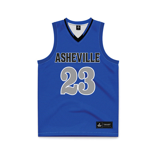 UNC Asheville - NCAA Women's Basketball : Jaidyn Koerdt - Royal Basketball Jersey-0