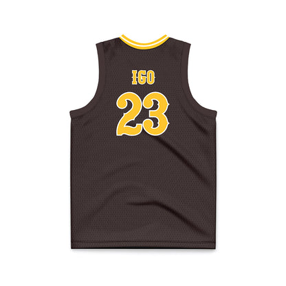 Wyoming - NCAA Women's Basketball : Joslin Igo - Brown Basketball Jersey