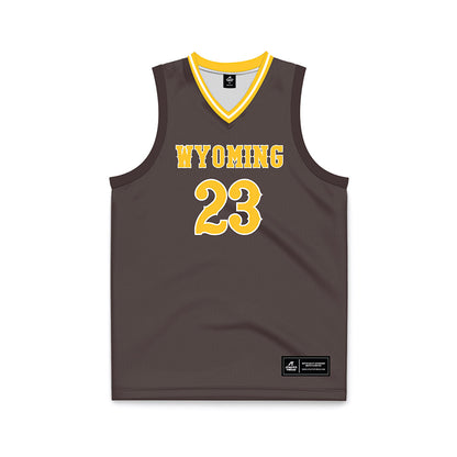 Wyoming - NCAA Women's Basketball : Joslin Igo - Brown Basketball Jersey