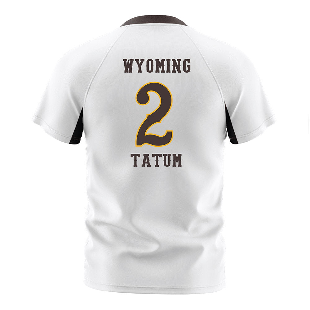 Wyoming - NCAA Women's Soccer : Jamie Tatum - Soccer Jersey