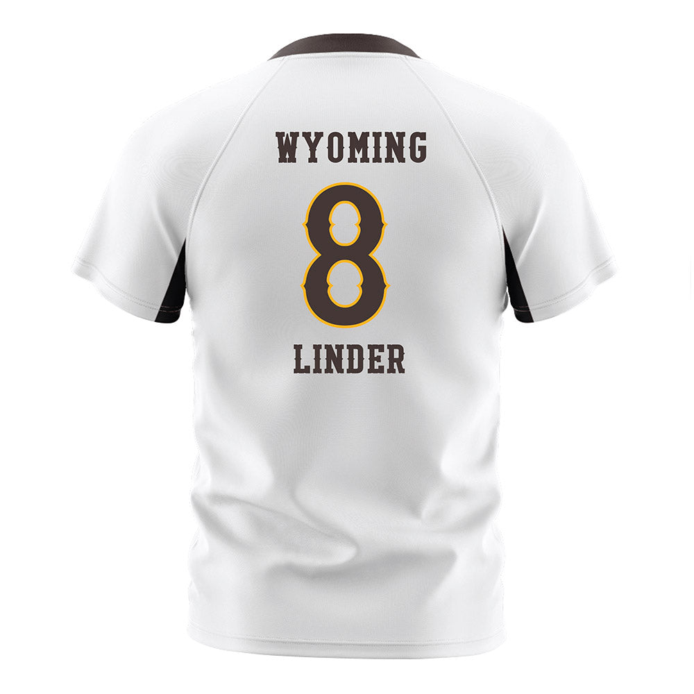 Wyoming - NCAA Women's Soccer : hadley linder - Soccer Jersey-1