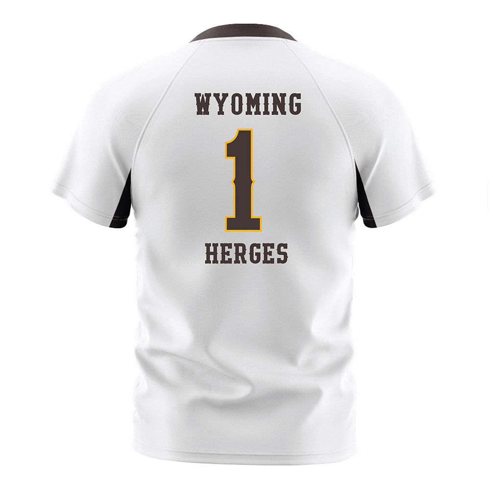Wyoming - NCAA Women's Soccer : Julia Herges - Soccer Jersey-1