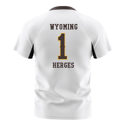 Wyoming - NCAA Women's Soccer : Julia Herges - Soccer Jersey-1