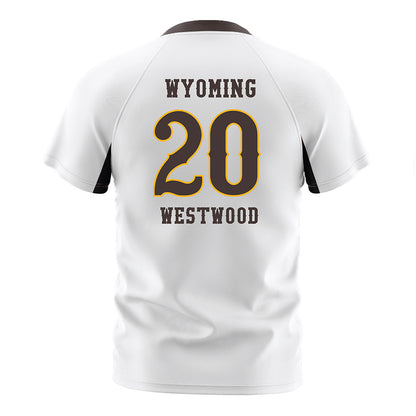 Wyoming - NCAA Women's Soccer : Lauren Westwood - Soccer Jersey-1