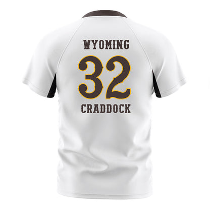 Wyoming - NCAA Women's Soccer : Renee Craddock - Soccer Jersey-1