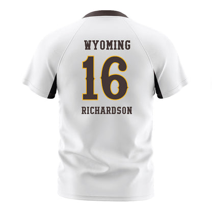 Wyoming - NCAA Women's Soccer : Raegan Richardson - Soccer Jersey