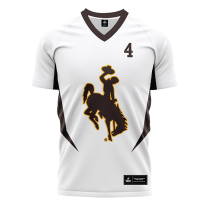 Wyoming - NCAA Women's Soccer : Maddie Burr - Soccer Jersey-0