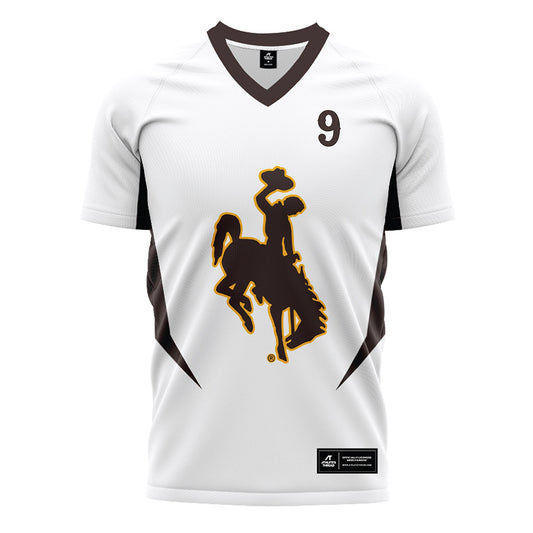 Wyoming - NCAA Women's Soccer : Jazi Barela - Soccer Jersey