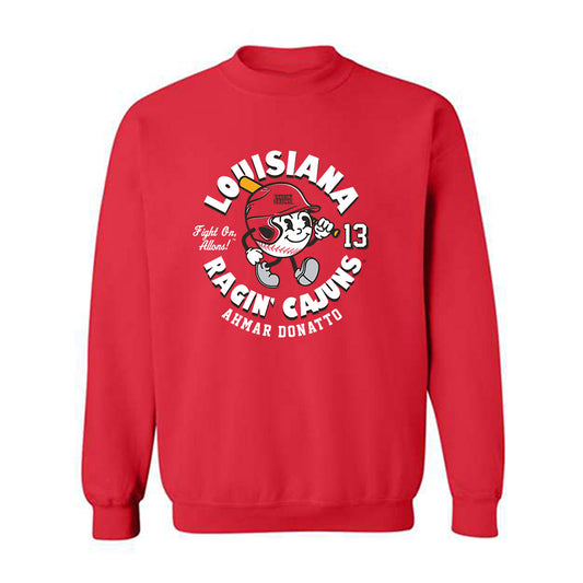 Louisiana - NCAA Baseball : Ahmar Donatto - Fashion Shersey Crewneck Sweatshirt-0