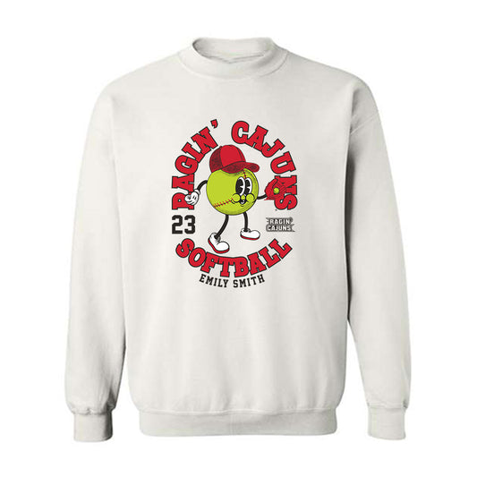 Louisiana - NCAA Softball : Emily Smith - Fashion Shersey Crewneck Sweatshirt