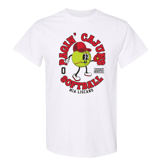 Louisiana - NCAA Softball : Mia Liscano - Fashion Shersey T-Shirt-0