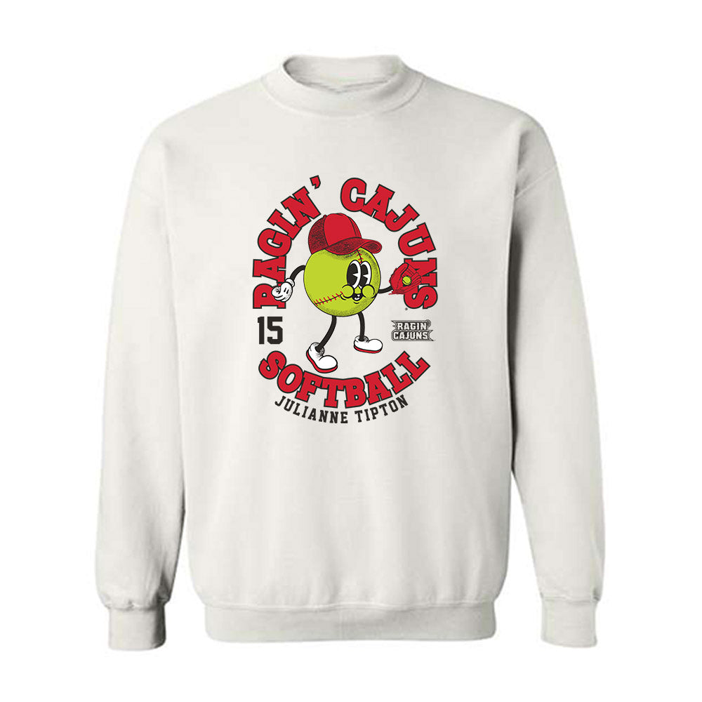 Louisiana - NCAA Softball : Julianne Tipton - Fashion Shersey Crewneck Sweatshirt-0