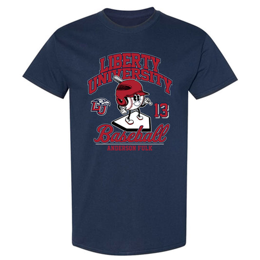 Liberty - NCAA Baseball : Anderson Fulk - Fashion Shersey T-Shirt