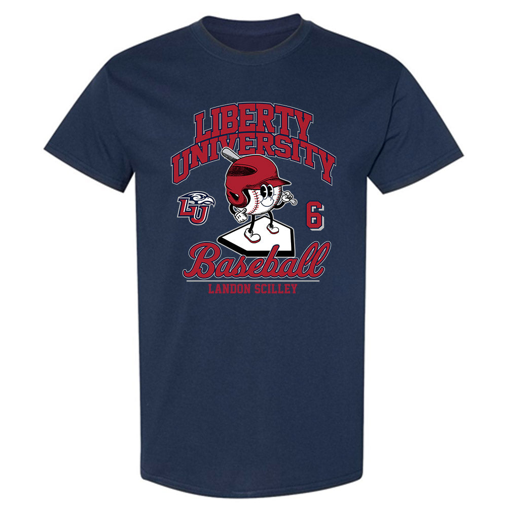 Liberty - NCAA Baseball : Landon Scilley - Fashion Shersey T-Shirt-0