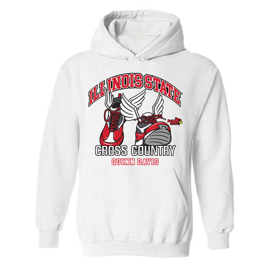 Illinois State - NCAA Men's Cross Country : Quinn Davis - Hooded Sweatshirt-0