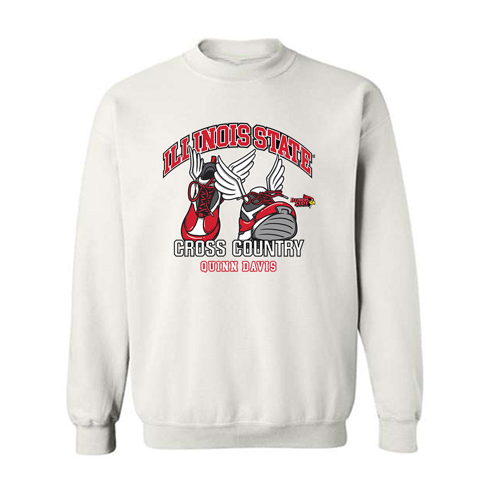 Illinois State - NCAA Men's Cross Country : Quinn Davis - Crewneck Sweatshirt-0