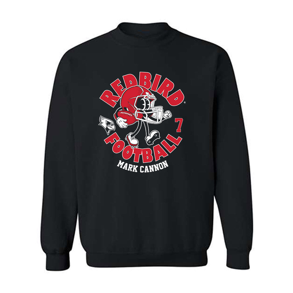 Illinois State - NCAA Football : Mark Cannon - Fashion Shersey Crewneck Sweatshirt