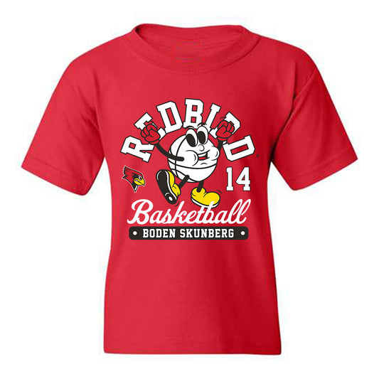 Illinois State - NCAA Men's Basketball : Boden Skunberg - Fashion Shersey Youth T-Shirt