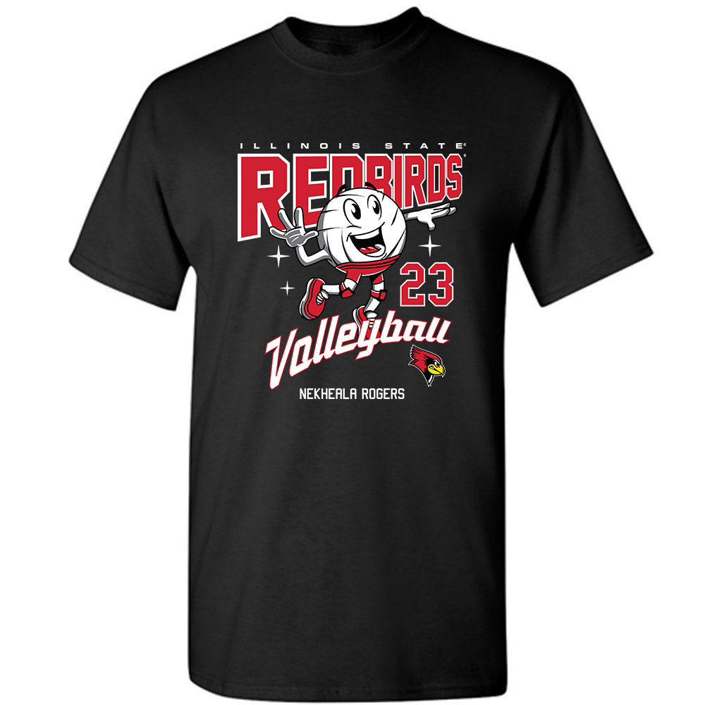 Illinois State - NCAA Women's Volleyball : Nekheala Rogers - Fashion Shersey T-Shirt-0