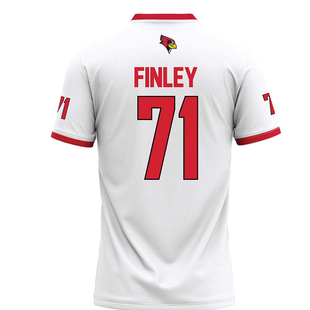 Illinois State - NCAA Football : Jacob Finley - White Football Jersey-1