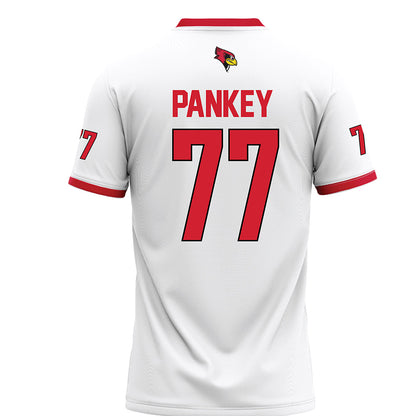 Illinois State - NCAA Football : Jace Pankey - White Football Jersey-1